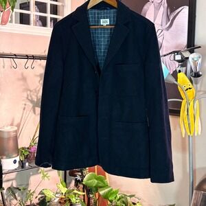 Bridge and Burn Vintage Wool Blend Chore Jacket- Dark Academia